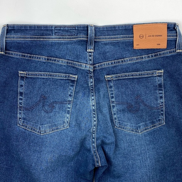 AG Denim Everett Men's Jeans Size 34 x 33 Blue Denim Slim Straight Stretch NEW - Picture 4 of 14